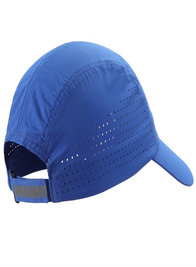 Connectyle Men's Performance Baseball Cap for Running & Golf UV Sun Protection Quick Dry Fit Hat Adjustable Sport Cap Blue - Image 3
